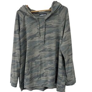 Ink Love and Peace Vintage Wear‎ Camo Hoodie Lightweight 2X